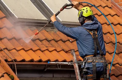 Démoussage et hydrofuge de toiture à Passais Villages